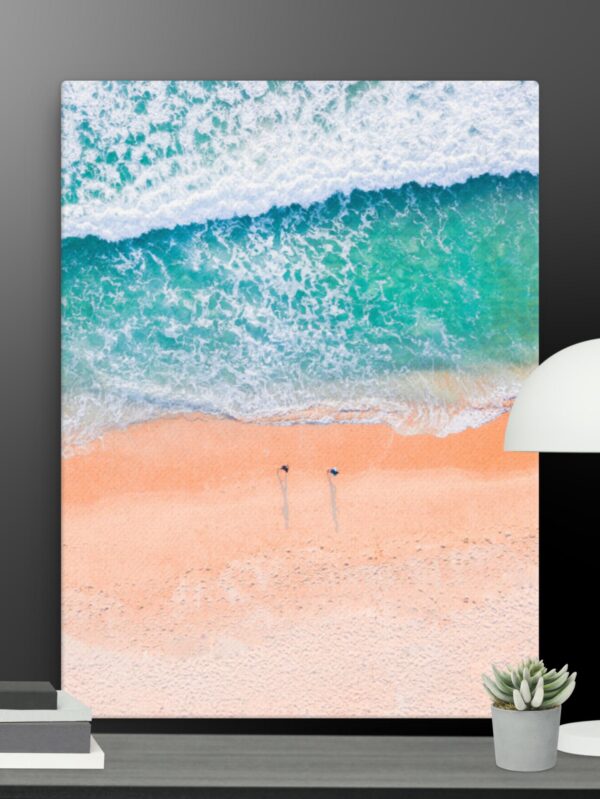 Summer beach canvas - 18×24