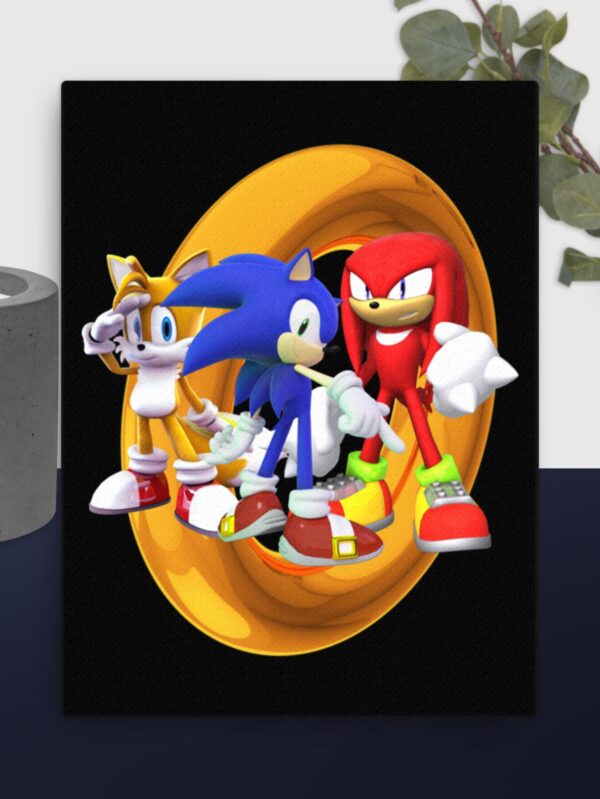 Sonic tails canvas - 18×24