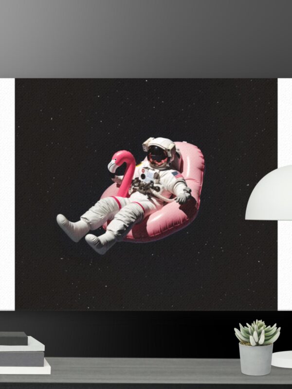 Spaceman Funny canvas - 18×24