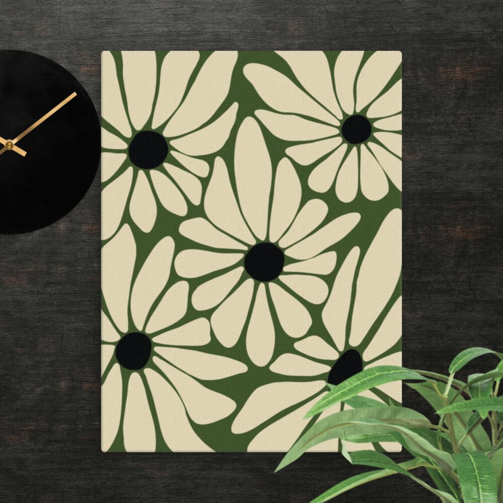 Flowers bohemian canvas - Image 3