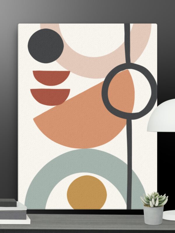 Bohemian shapes canvas - 18×24