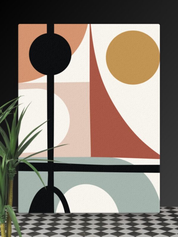 Mixed bohemian shapes canvas - 18×24