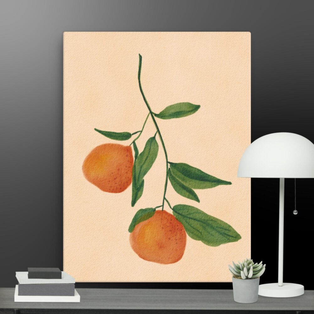Contemporary fruit canvas - Image 5