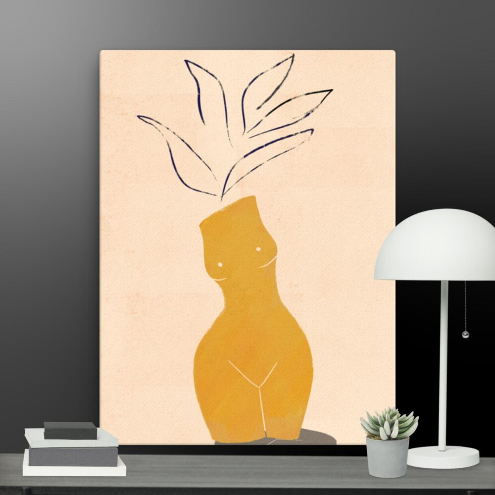 Contemporary vase canvas - Image 5