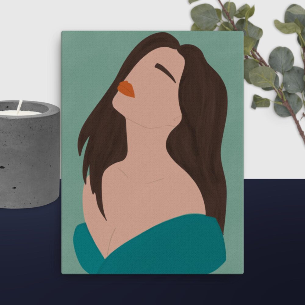 Contemporary woman canvas - Image 5
