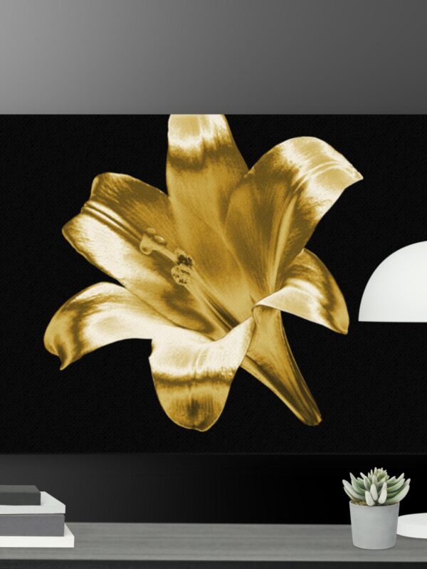 Gold Flower canvas - 18×24