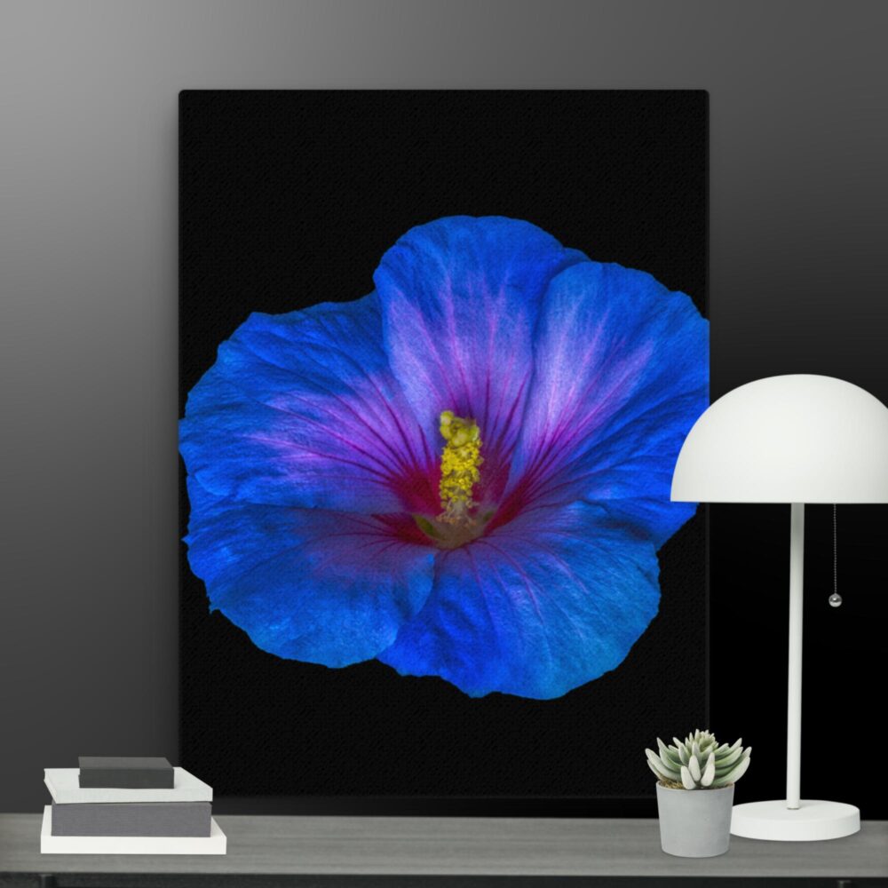 Purple Flower canvas - Image 5