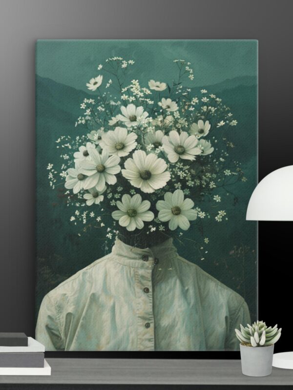 Flower Head canvas - 20×28