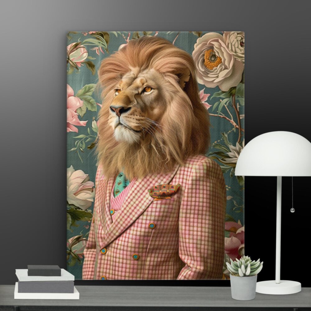 The lion collection 2 canvas - Image 9