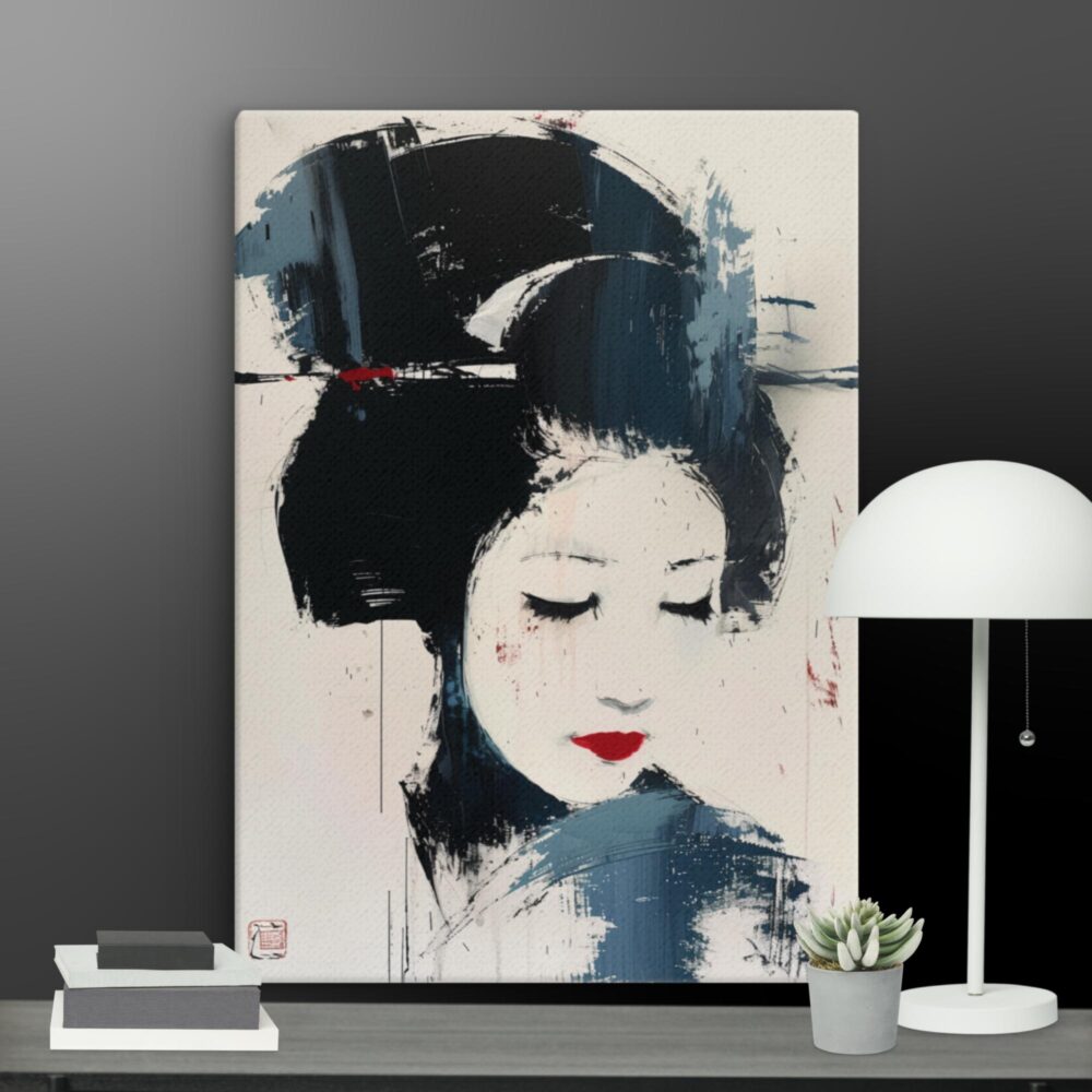 Japanese Girl canvas - Image 11