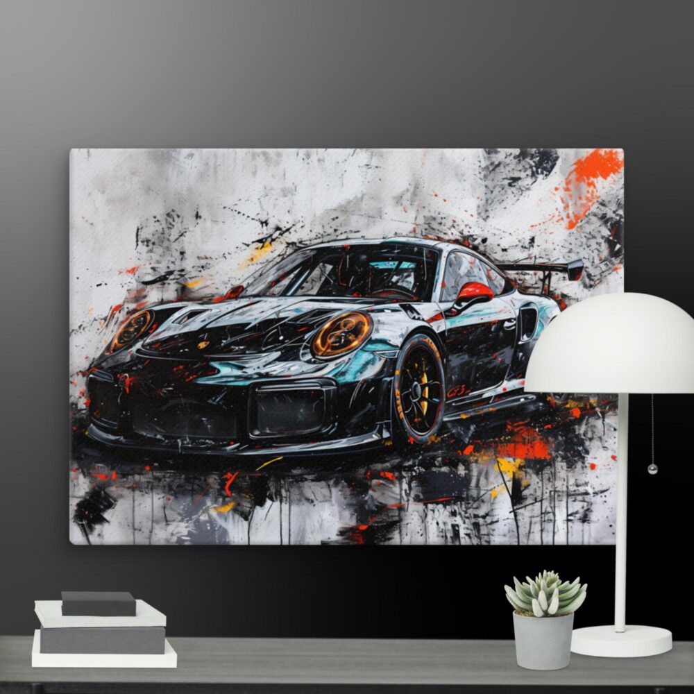 Car Graffiti canvas - Image 11