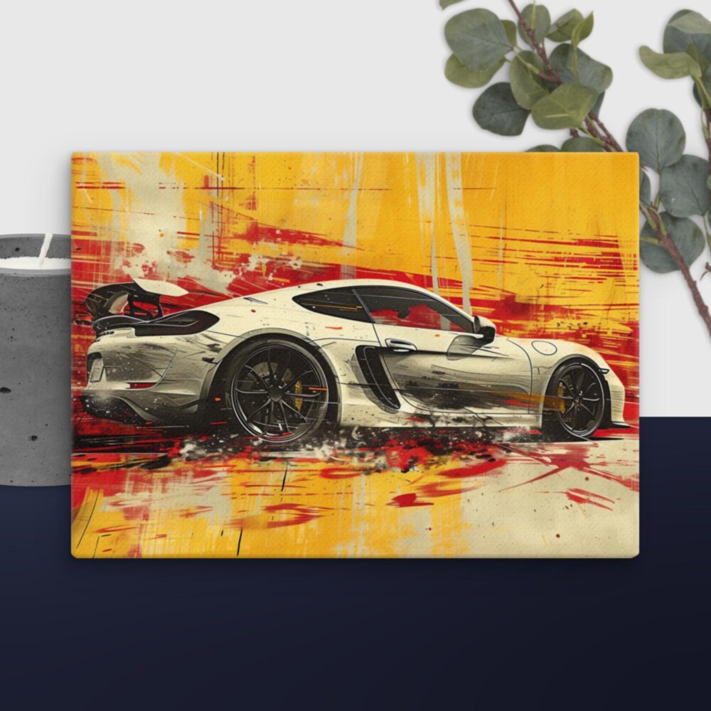 Car Scene canvas - Image 11