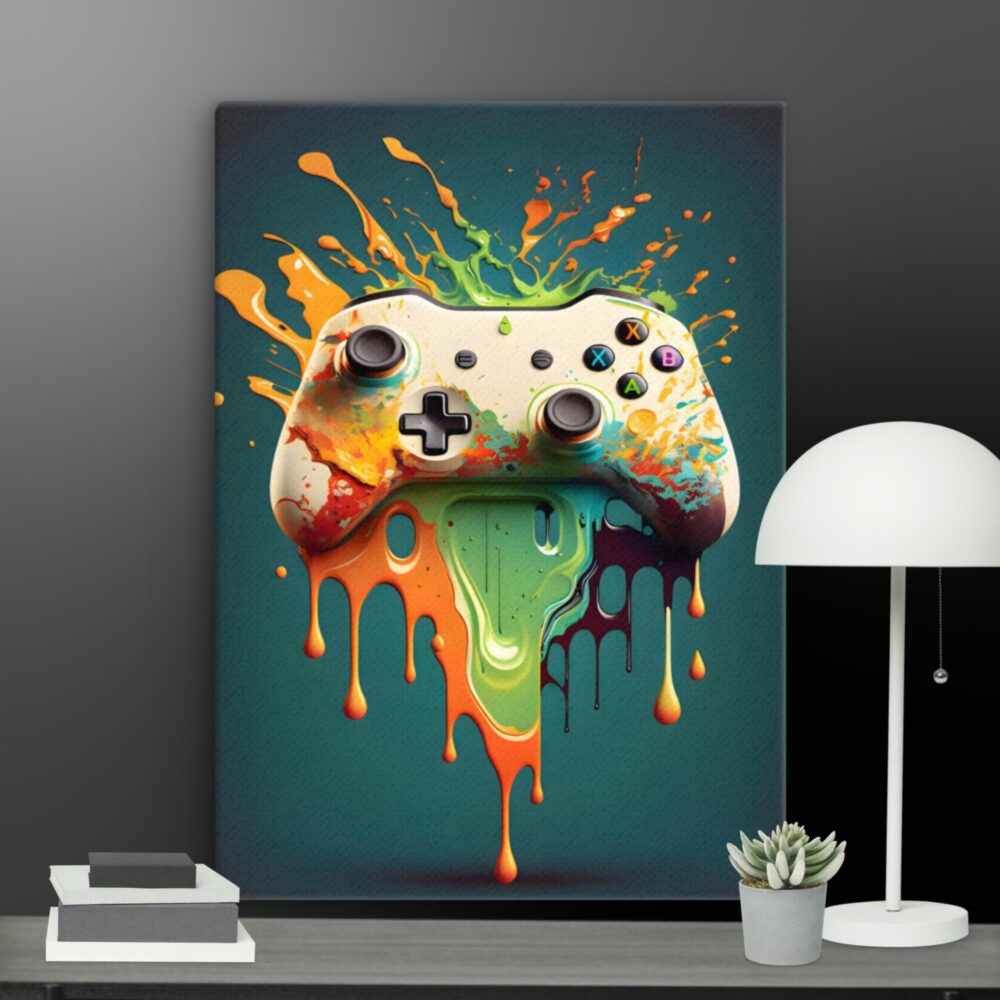Gaming Splat Canvas - Image 9