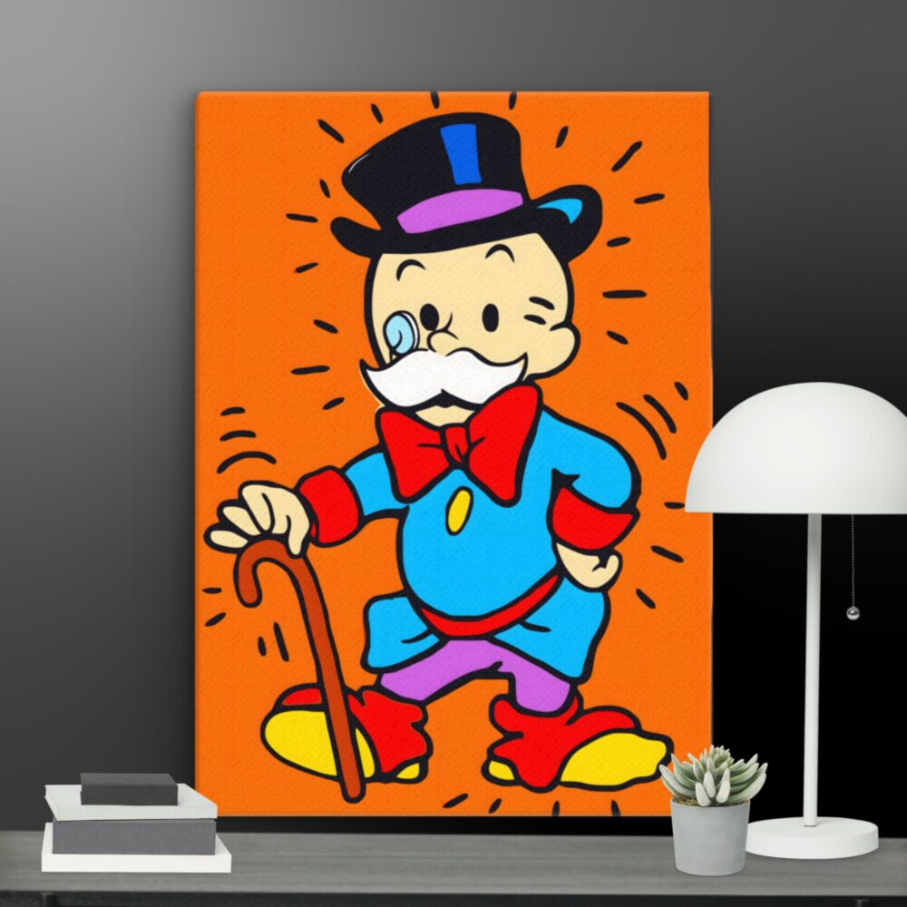 Monopoly man canvas - Image 9