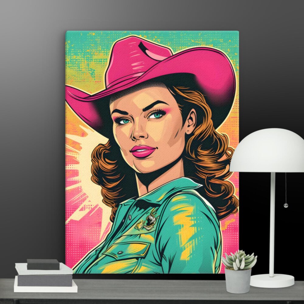 Cowgirl Pop Style canvas - Image 9