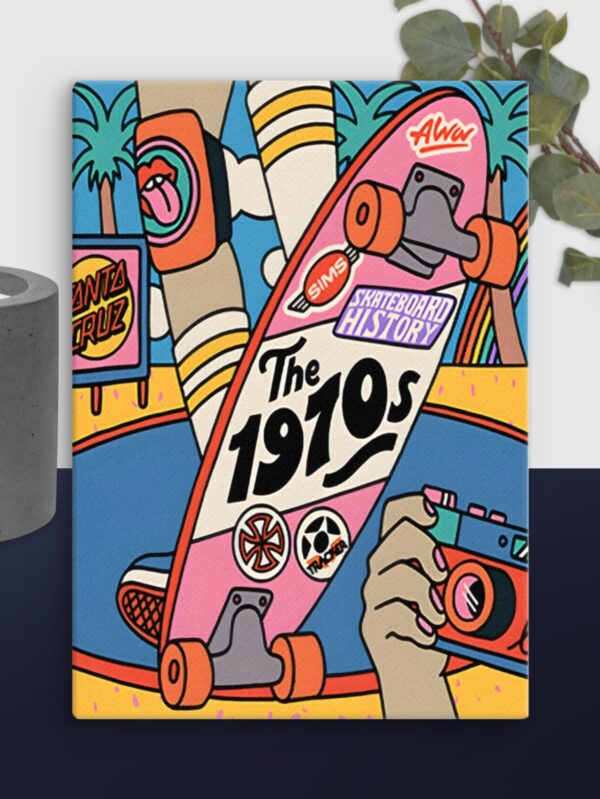 1970's canvas - 20×28