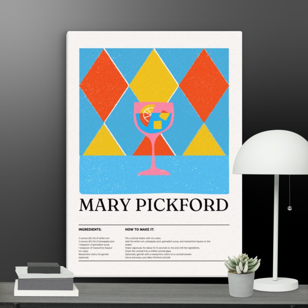 Mary Pickford canvas - Image 9