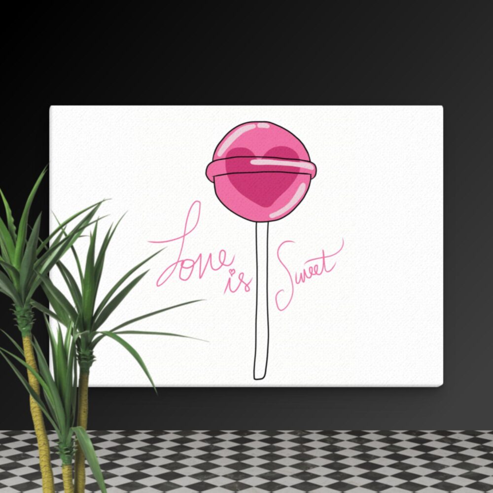 Love is sweet canvas - Image 11