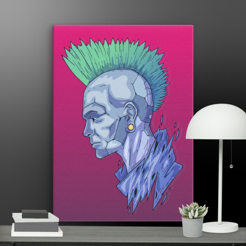 Punk scene canvas - Image 8