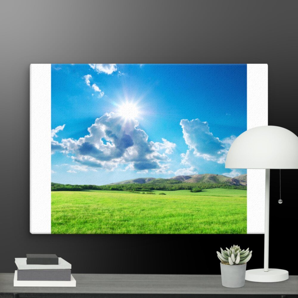 Spring nature scene canvas - Image 11