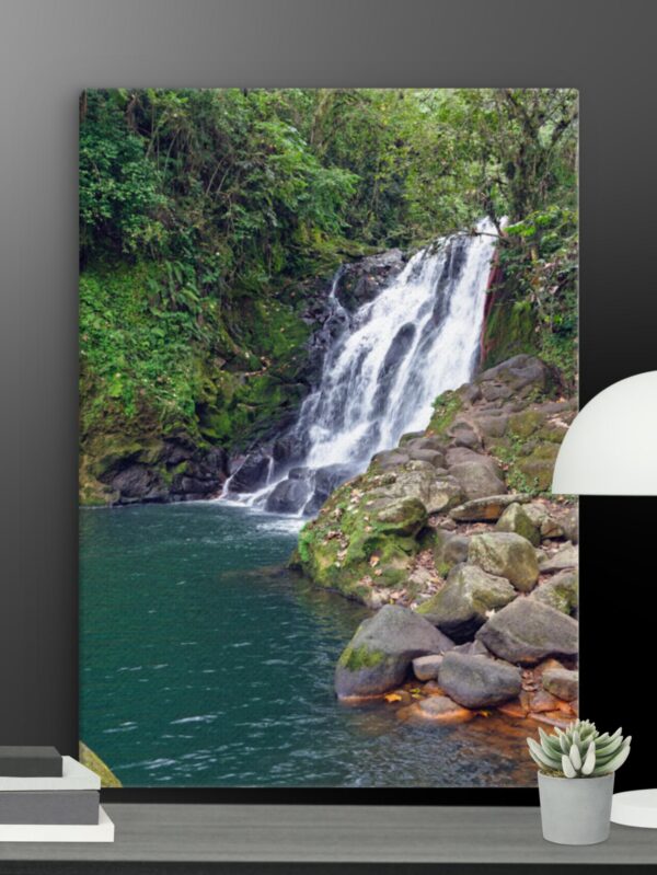 Waterfall scene canvas - 20×28