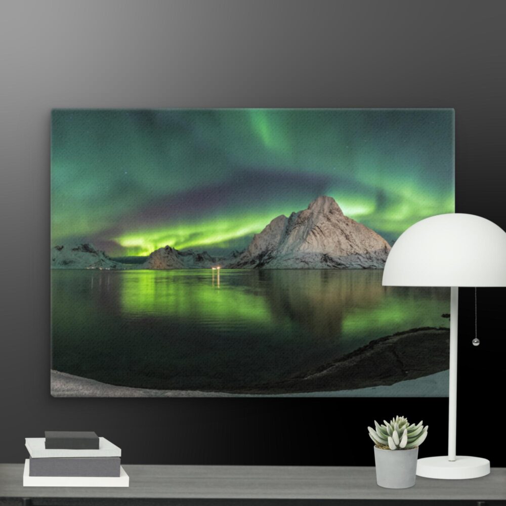 Green aura scene canvas - Image 11