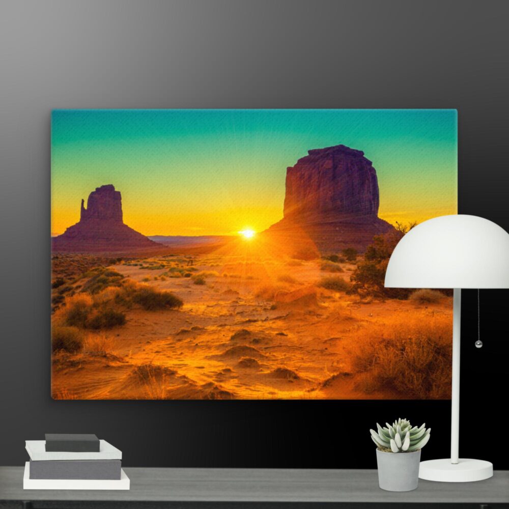 Morning sunlight in canvas - Image 11