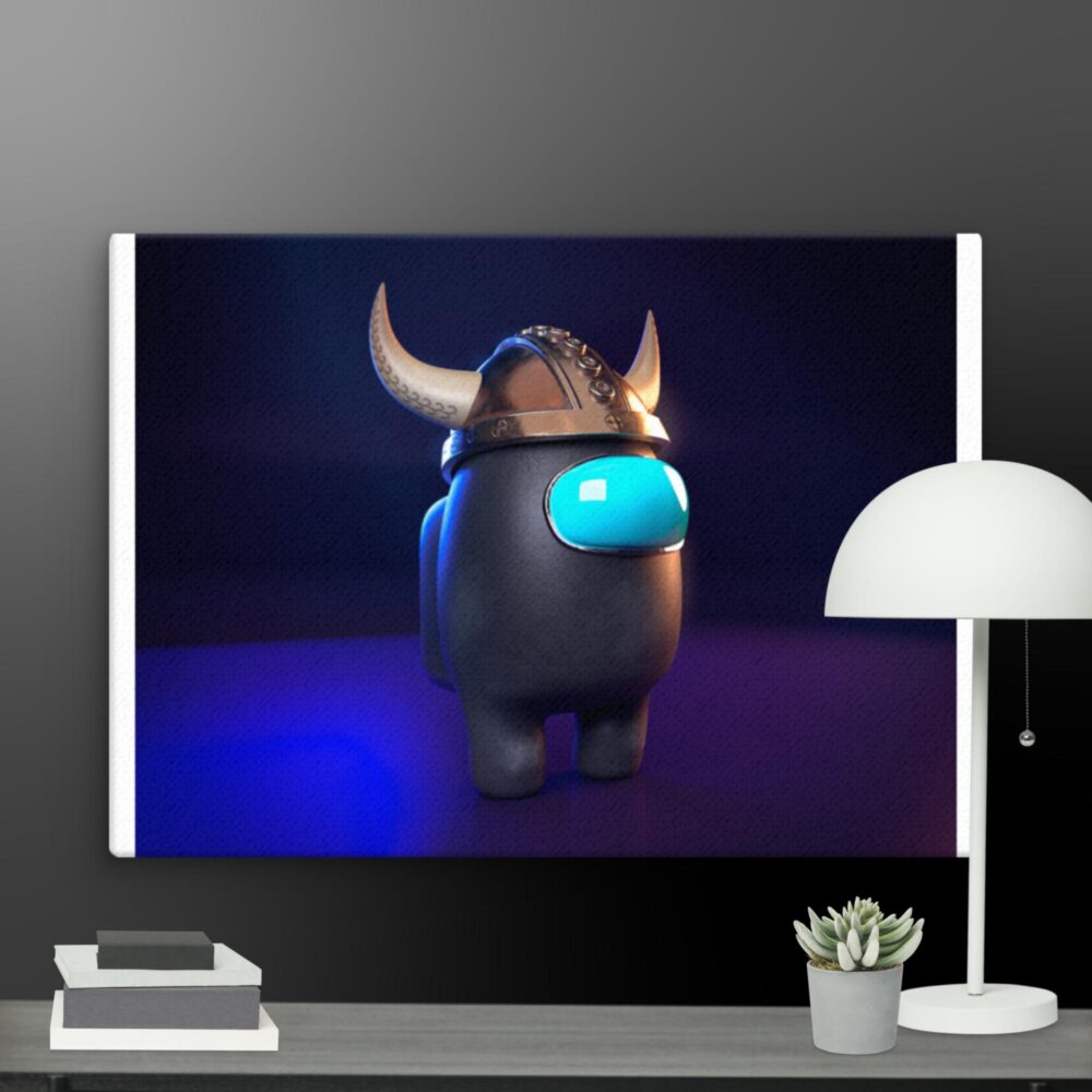 TAmong us gaming character canvas - Image 11