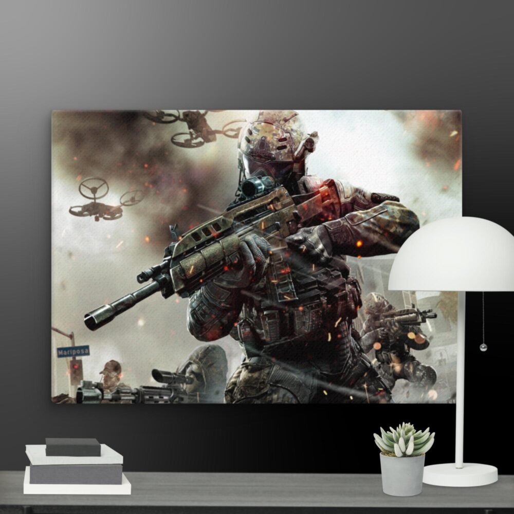 Call of duty action scene canvas - Image 11