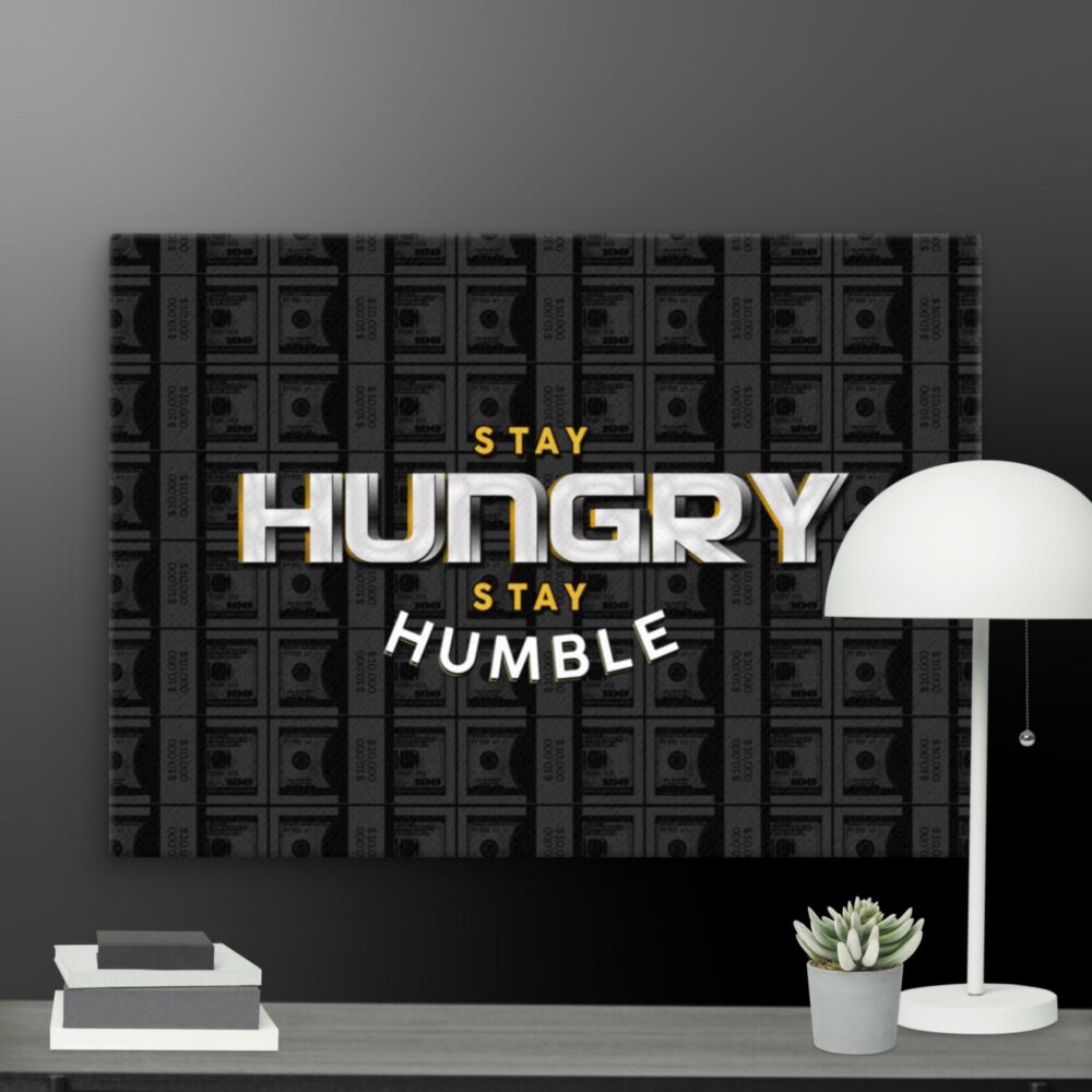 Stay Hungry canvas - Image 11