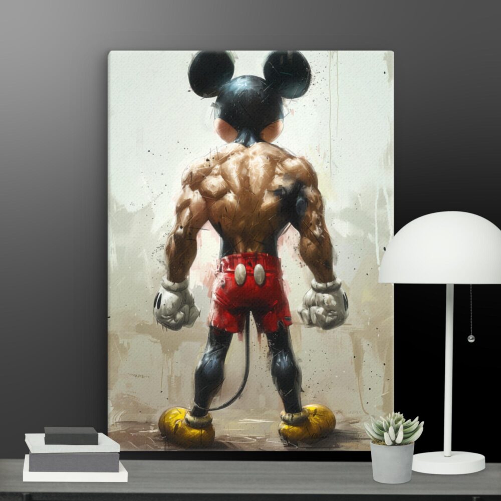 Boxing Mickey  canvas - Image 8