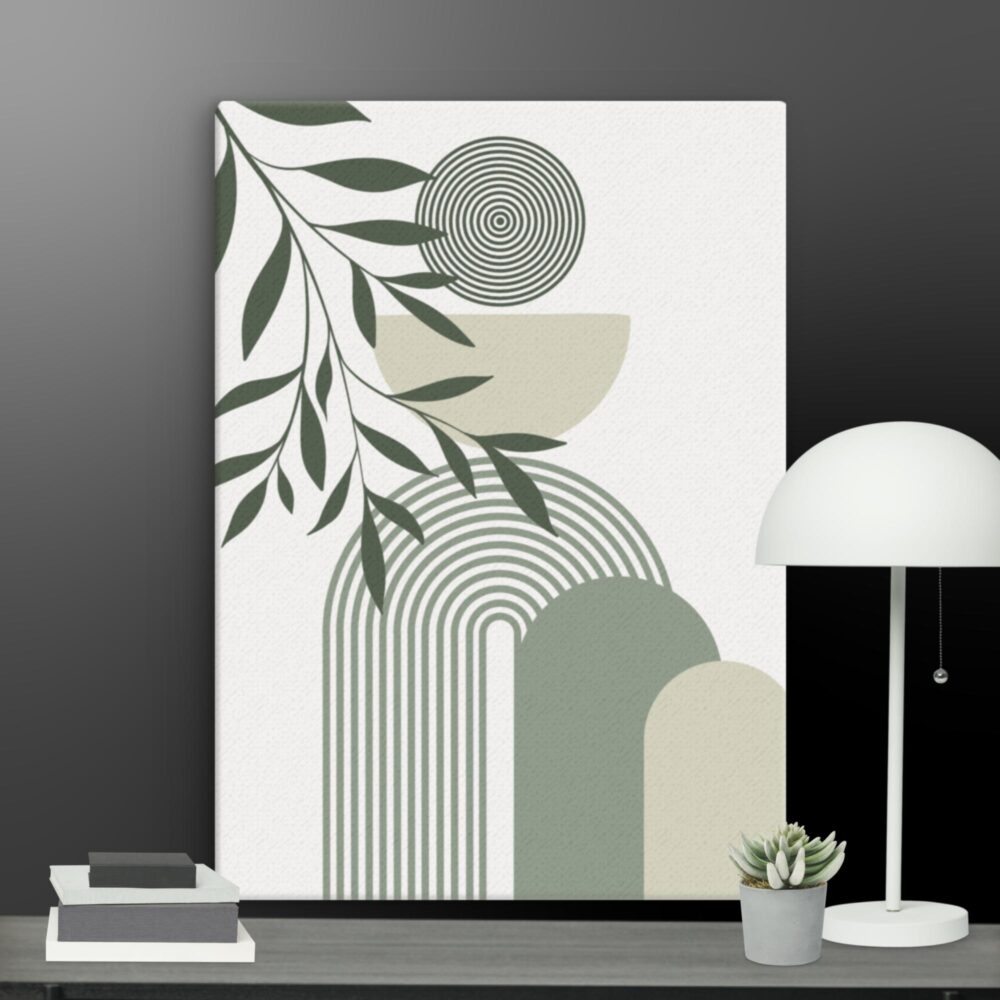 Bohemian green canvas - Image 11