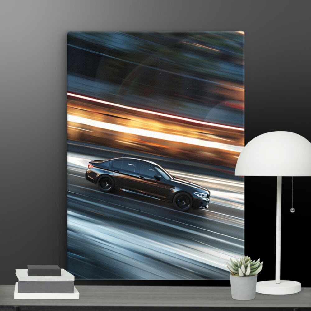 Speeding car collection scene canvas - Image 9