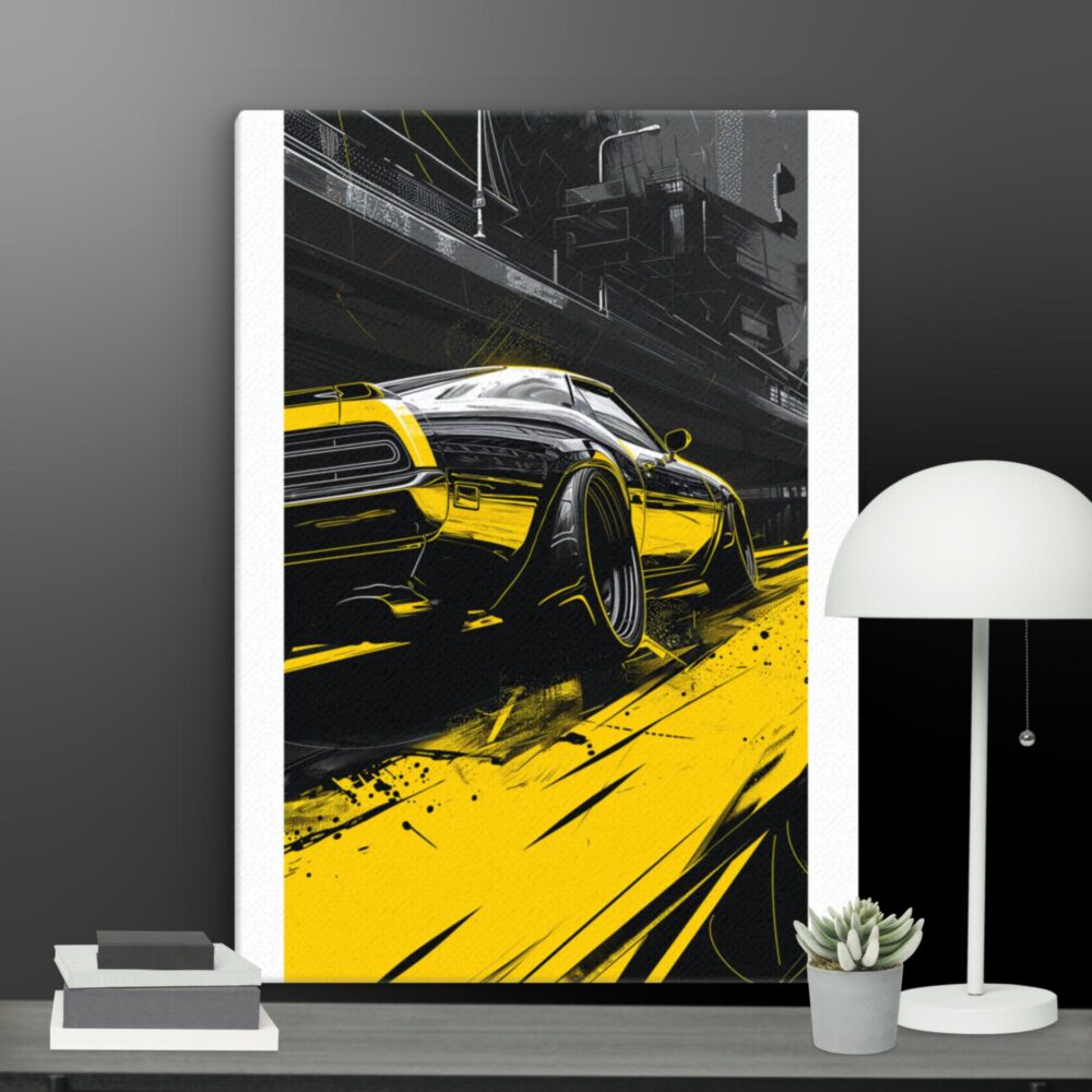 Close up car canvas - Image 7