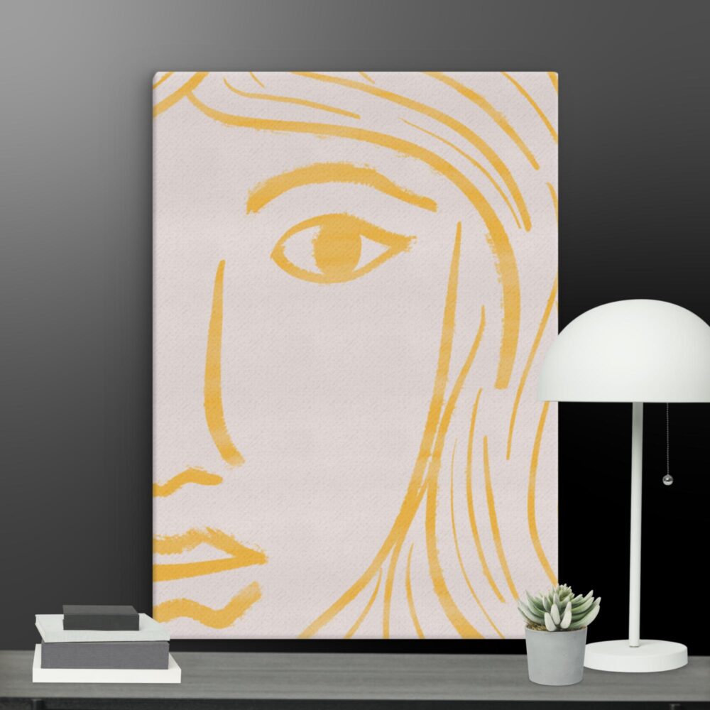 Contemporary female canvas - Image 11