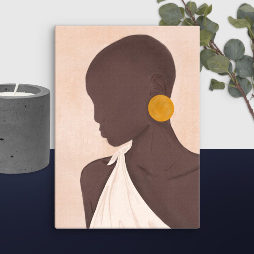 Contemporary woman canvas - Image 11