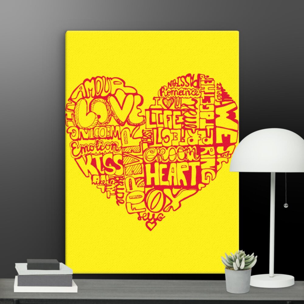 Amor love canvas - Image 11