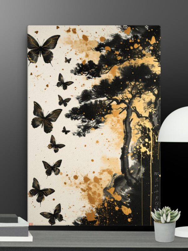 The Black Butterfly Canvas - 20×30
