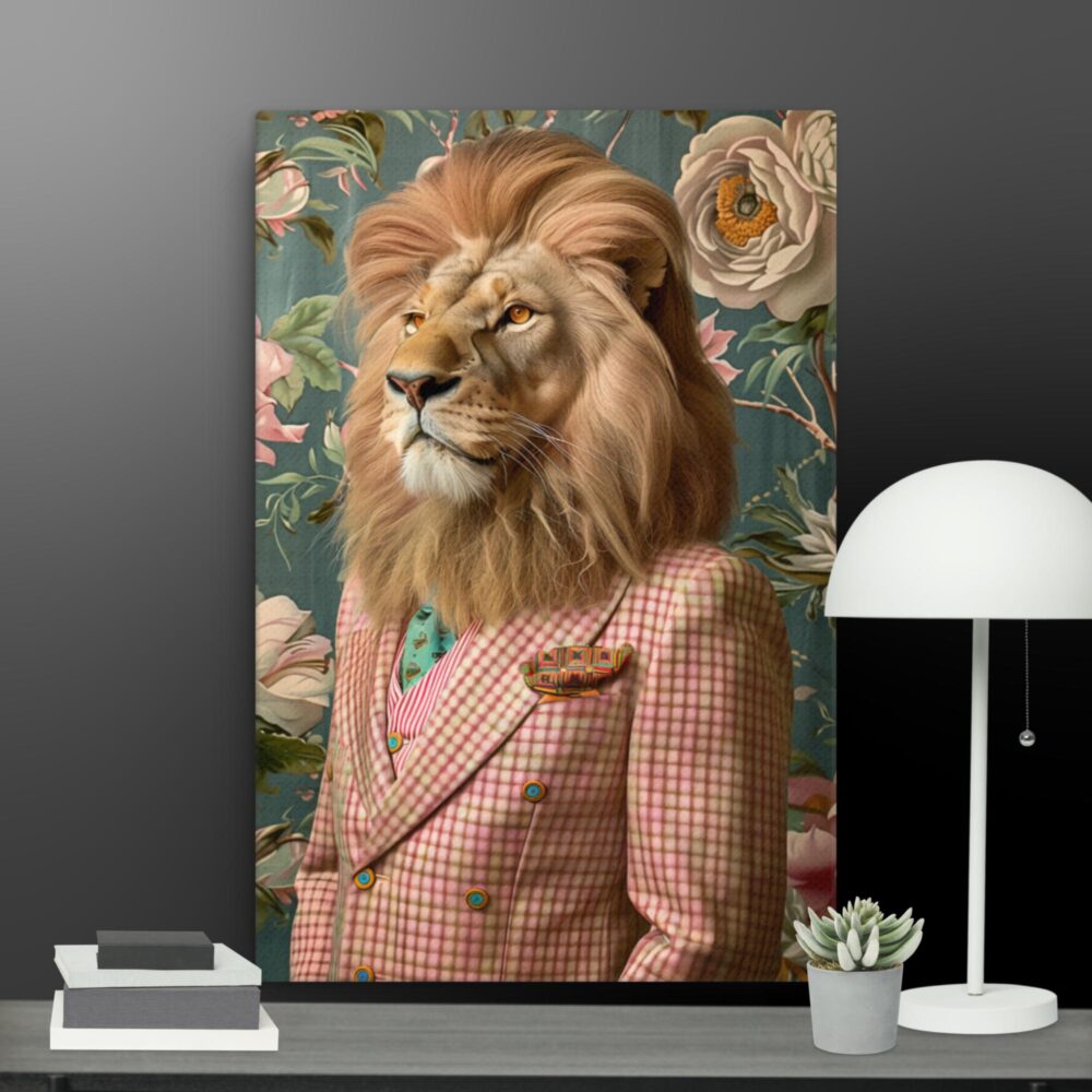The lion collection 2 canvas - Image 11