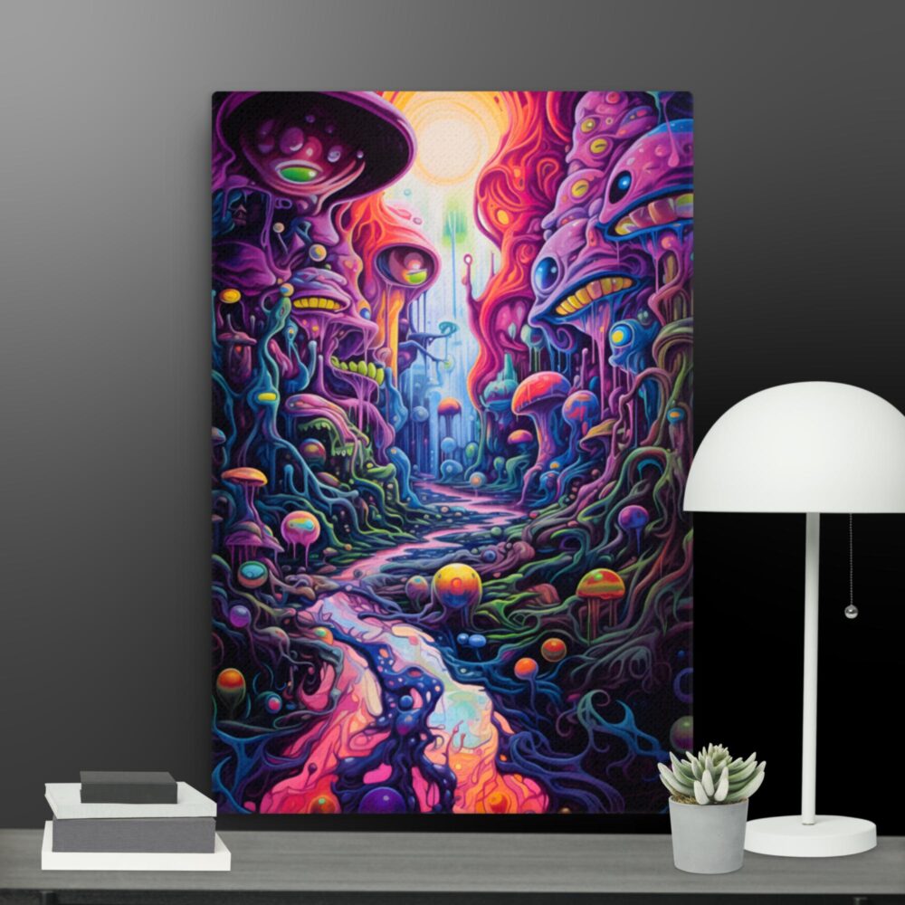 The Mushroom canvas - Image 7