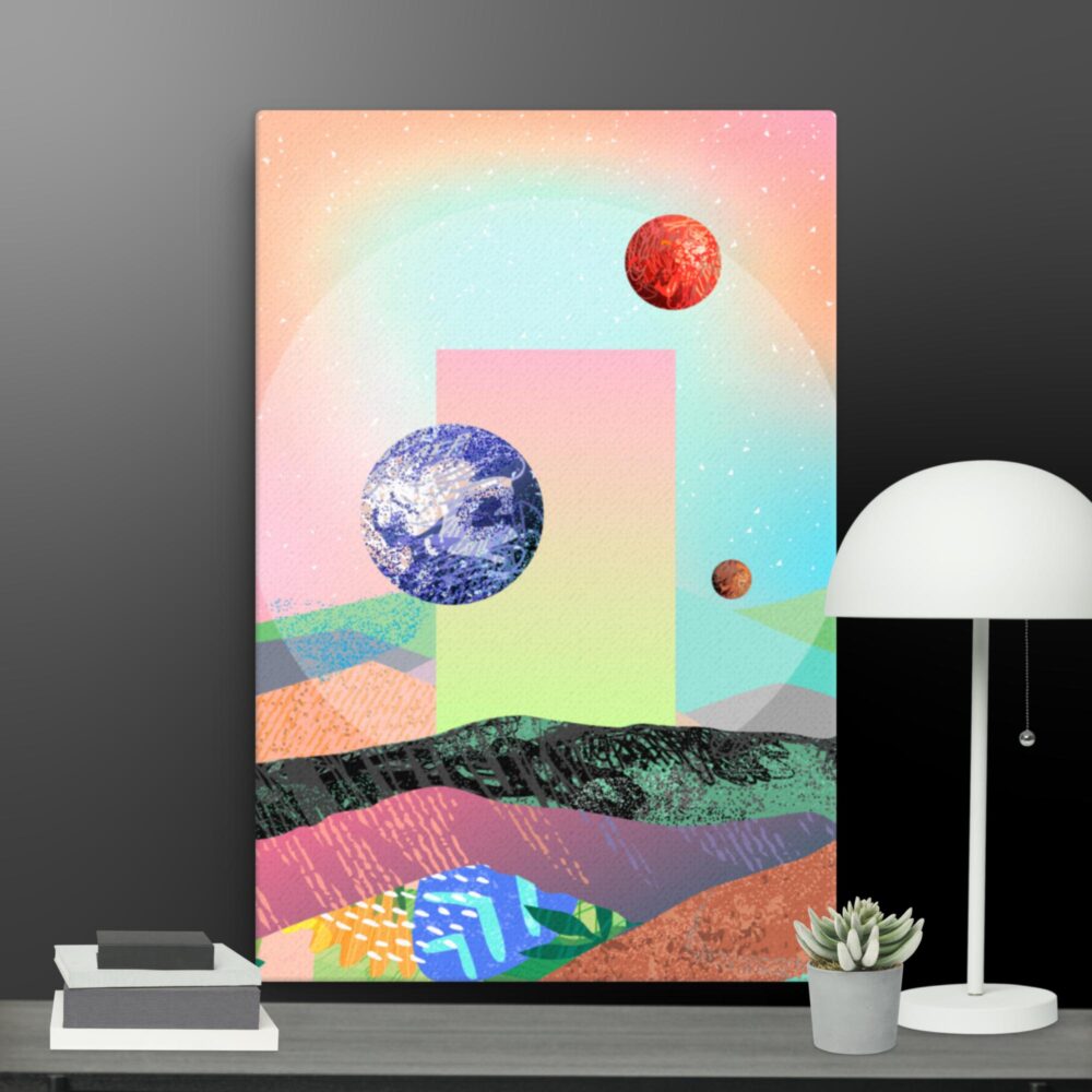 Mosaic Space canvas - Image 11
