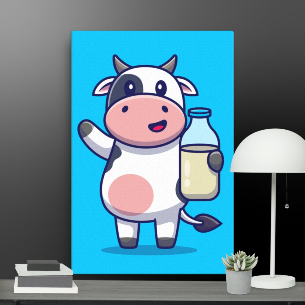 Happy Moo Canvas - Image 11