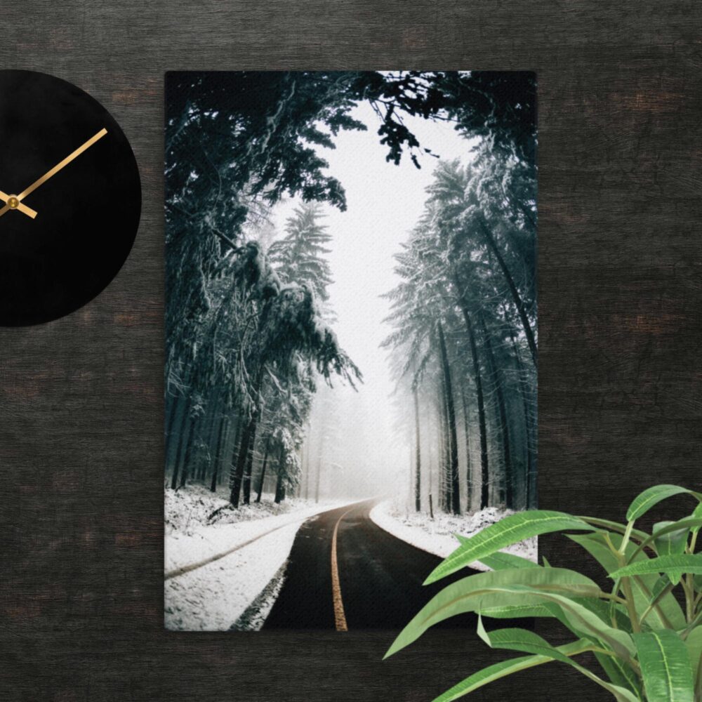 Wintery Scene canvas - Image 7