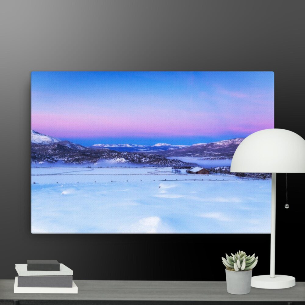 Purple Skies canvas - Image 13