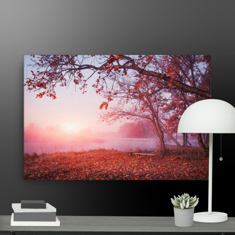 Red Skies canvas - Image 13