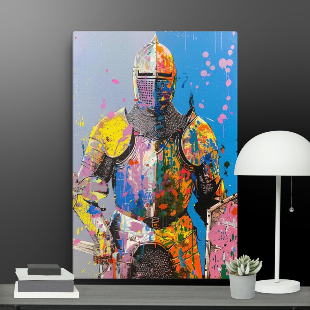 Pop Art Soldier canvas - Image 11