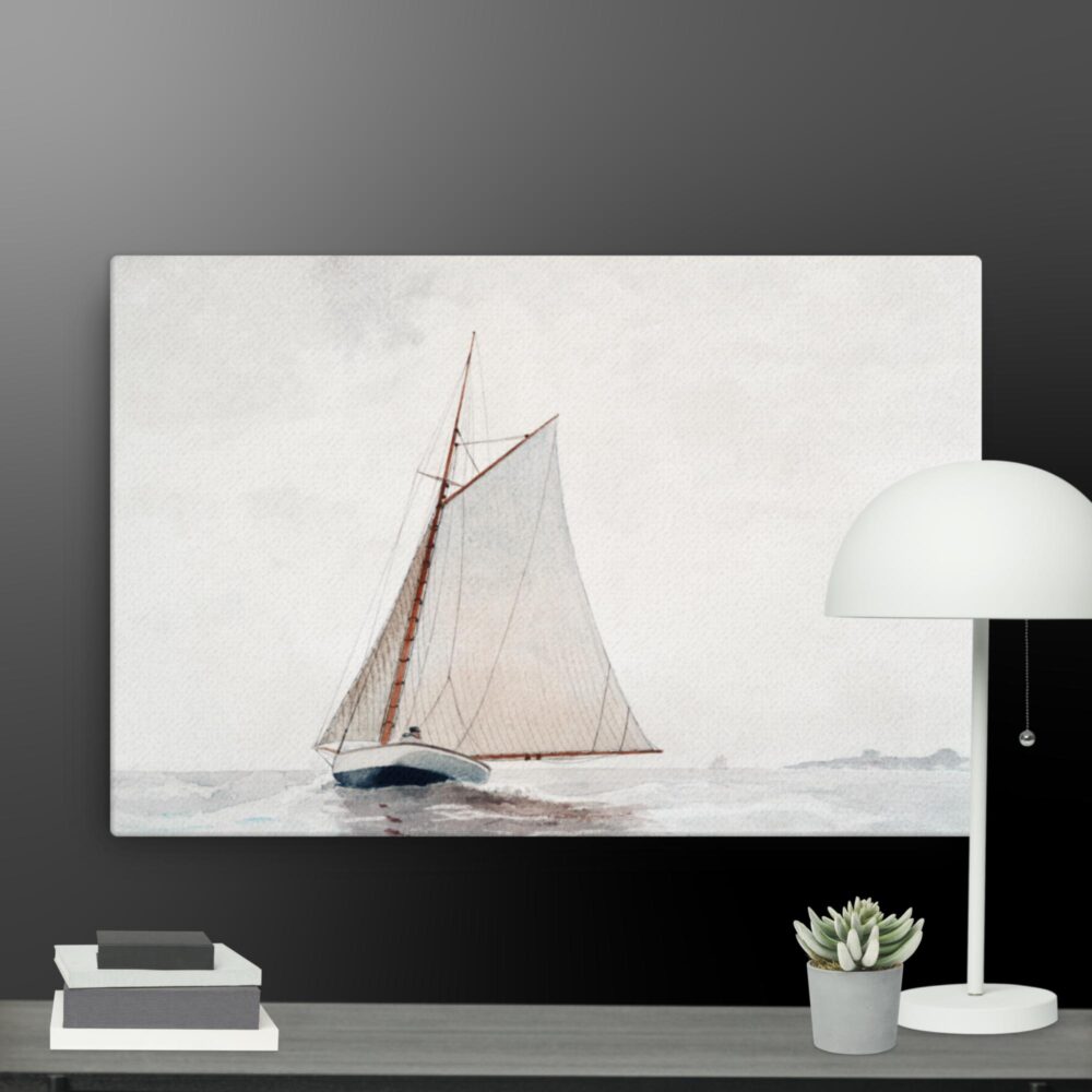 Yacht at Sea canvas - Image 13