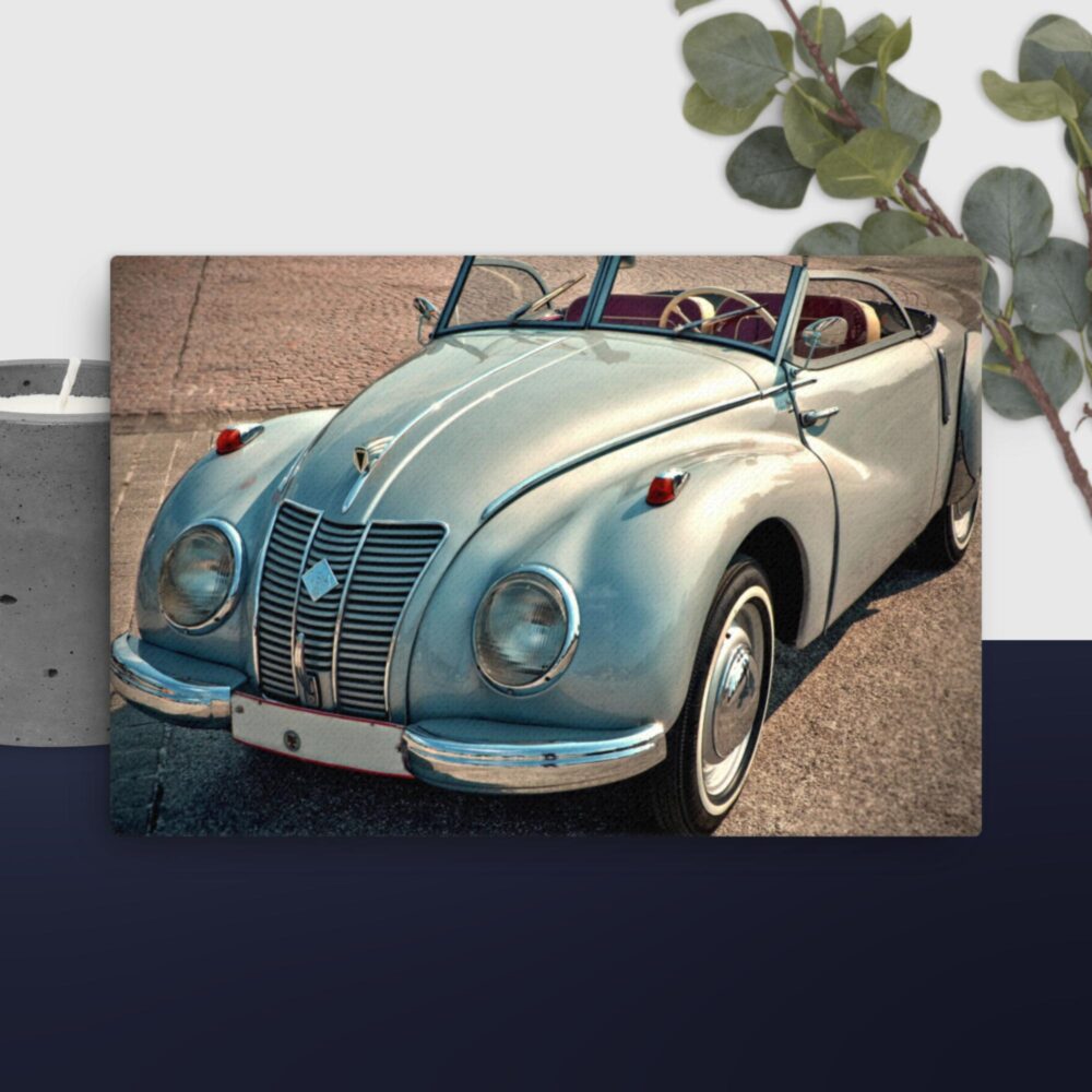 Old car  canvas - Image 13