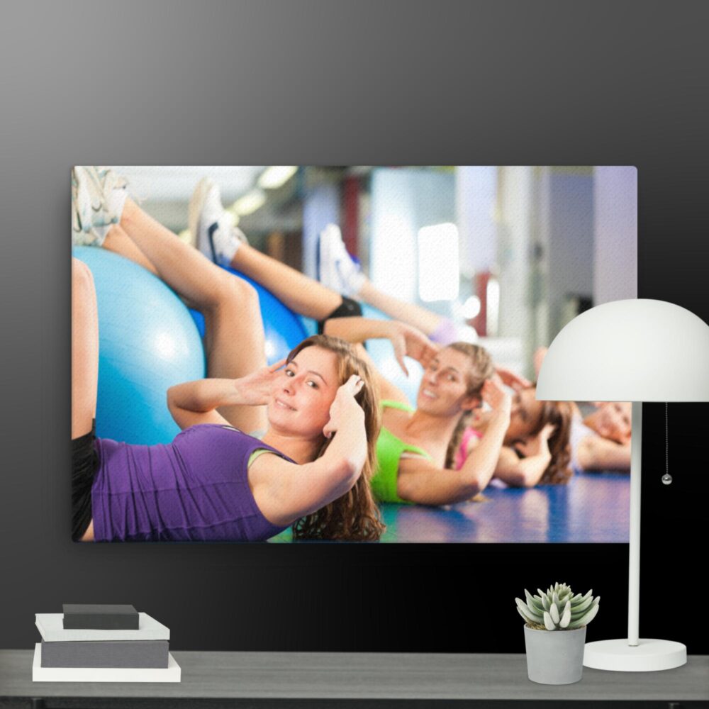 Fitness scene canvas - Image 13