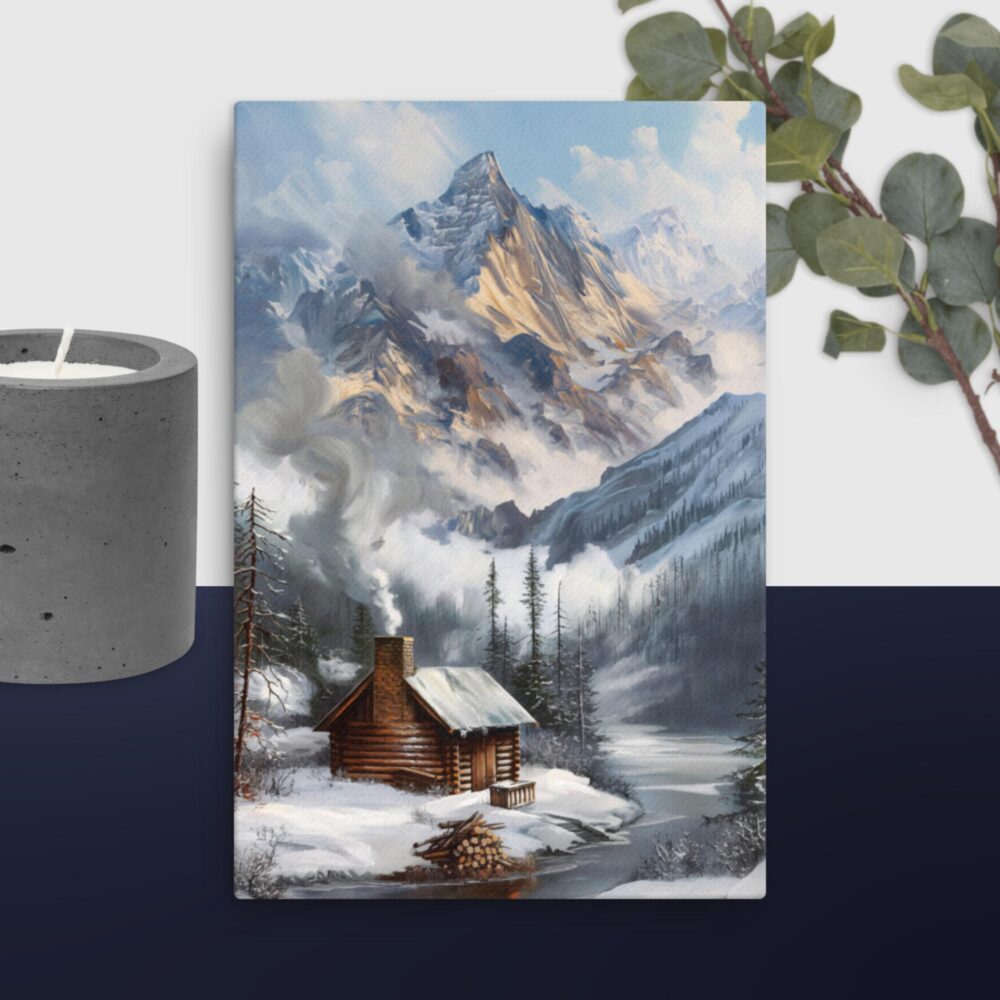 Mountain Scene canvas - Image 11